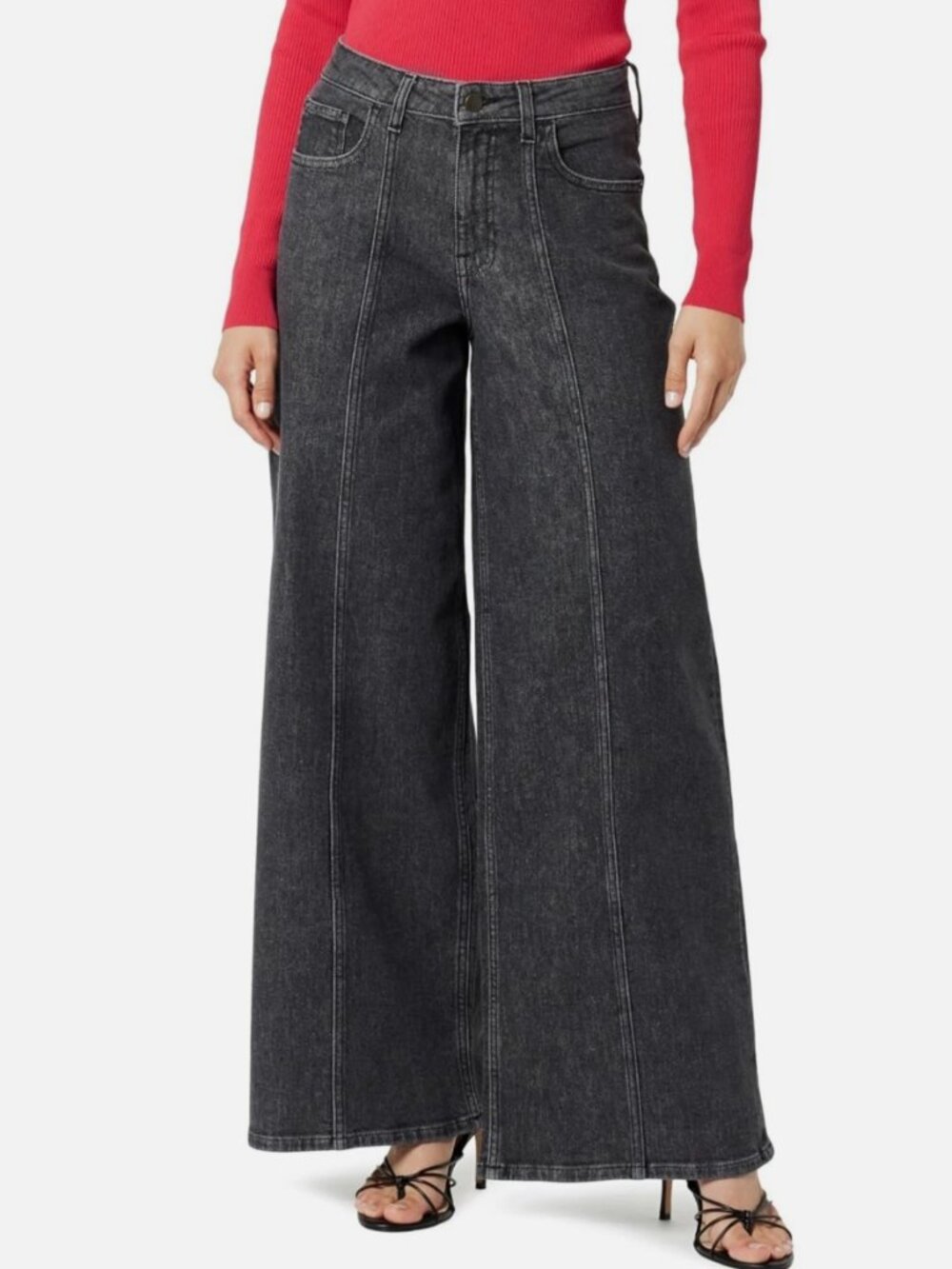 The Drop Women's Frida Relaxed Fit Jeans Size 29 Faded Carbon NWT